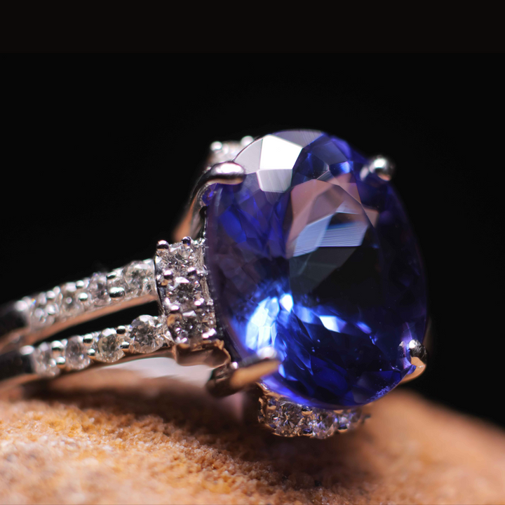 The Azura Tanzanite Ring