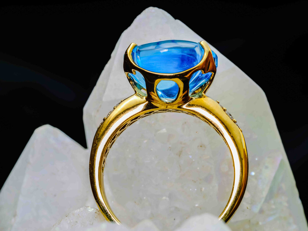 The Oceana Topaz Ring