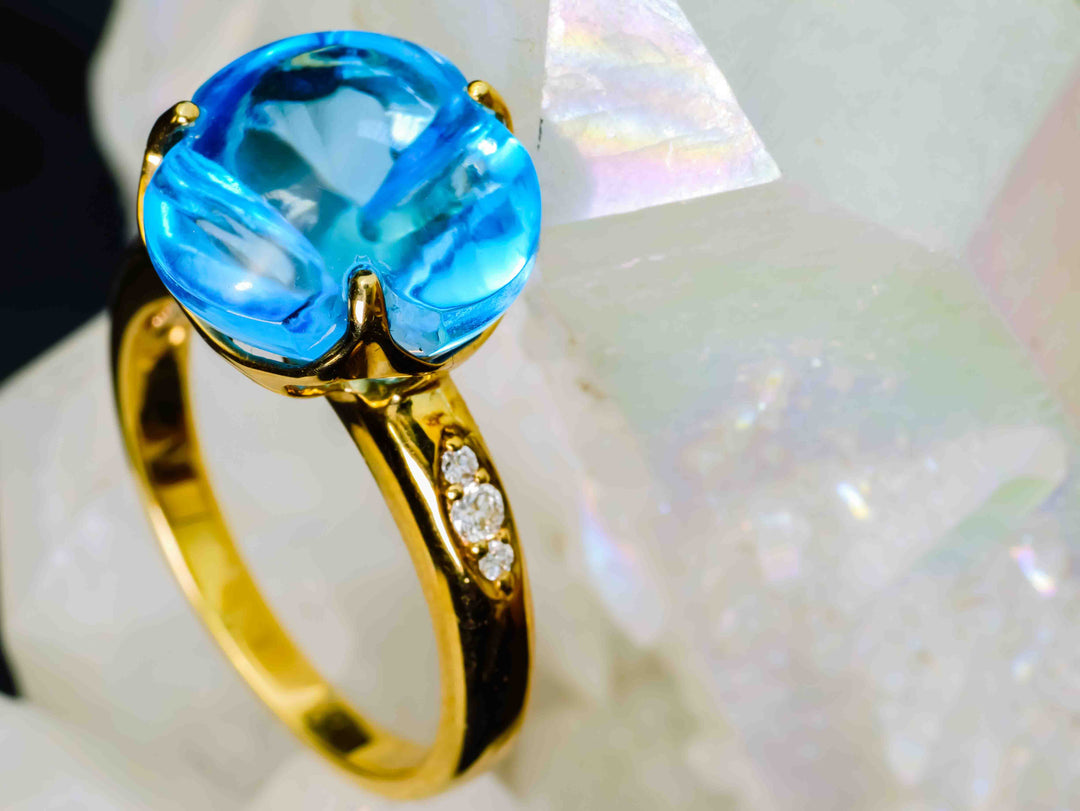 The Oceana Topaz Ring