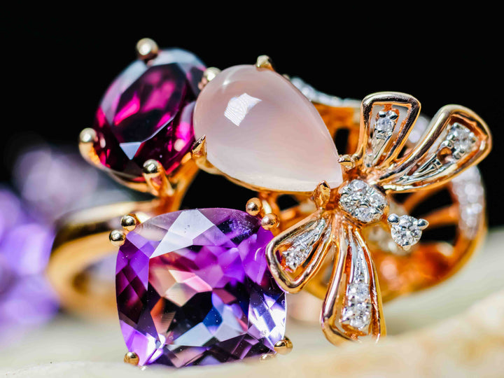 The Amara Amethyst Ring