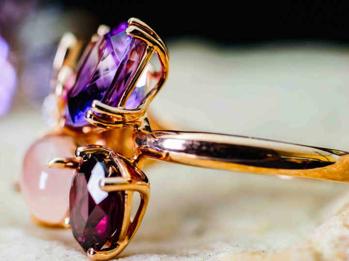 The Amara Amethyst Ring