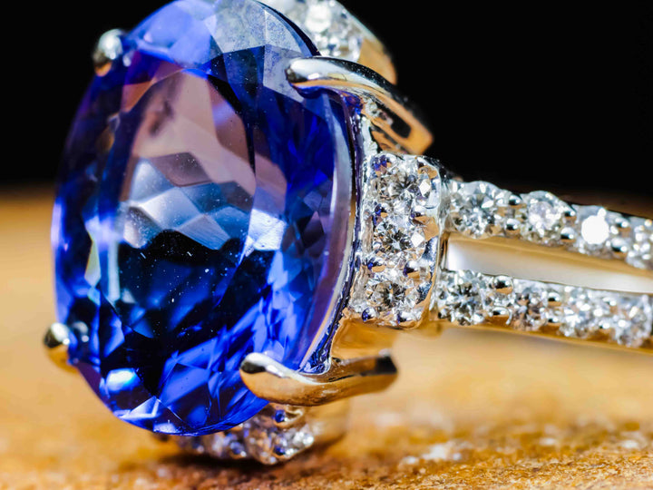 The Azura Tanzanite Ring