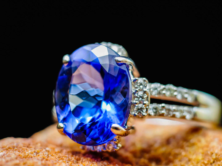 The Azura Tanzanite Ring