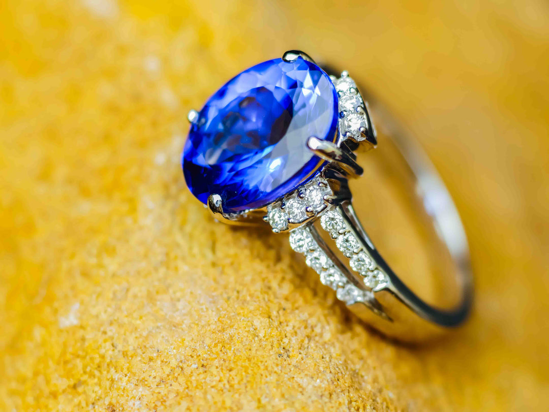 The Azura Tanzanite Ring