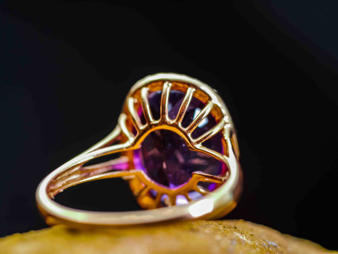 The Queen Seraphina Amethyst Ring