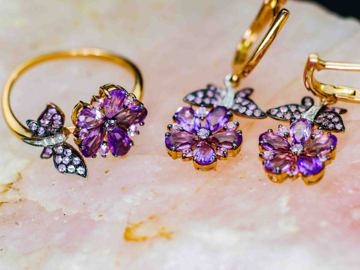 The Jasmine Ring & Earrings Set