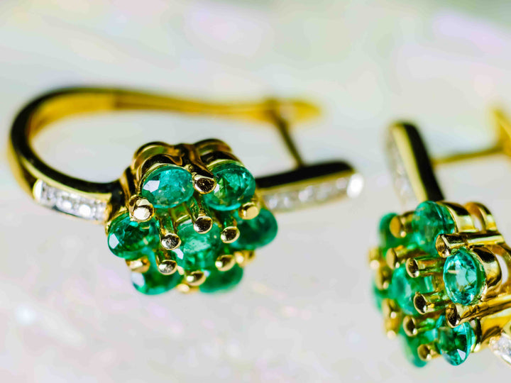 The Lady Luck Emerald Earrings