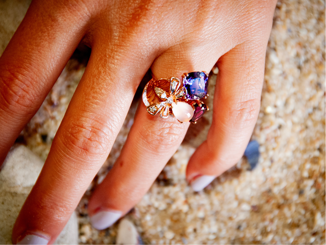 The Amara Amethyst Ring