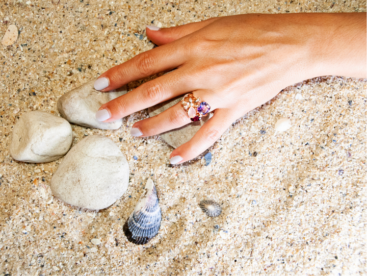 The Amara Amethyst Ring