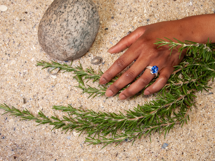 The Azura Tanzanite Ring