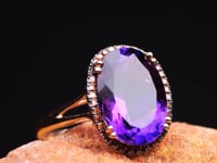 The Queen Seraphina Amethyst Ring